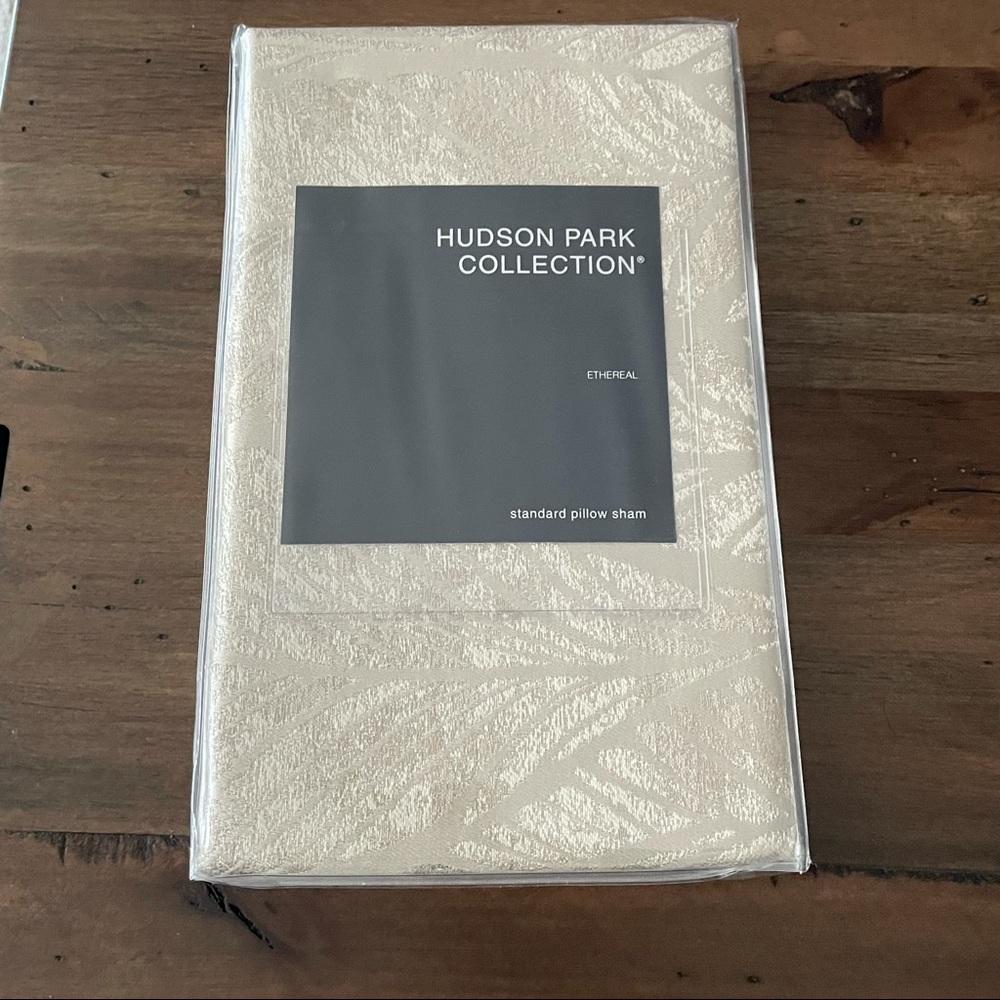 MOVING SALE! MUST GO! SET OF 2! Hudson Park, Ethereal Gold Standard Sham